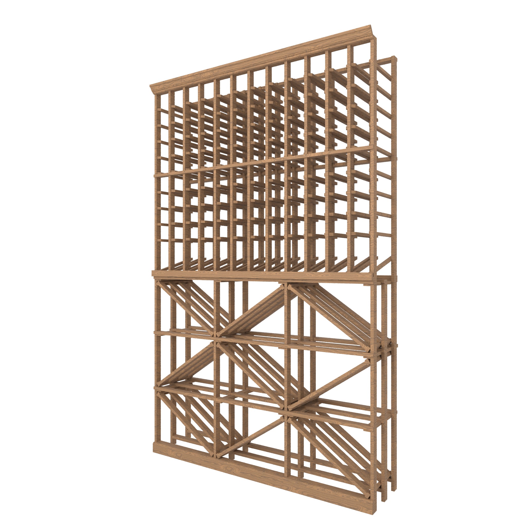 12 Column Rack & BIN with Display Row - 750ml Bottles