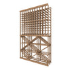 12 Column Rack & BIN with Display Row - 750ml Bottles