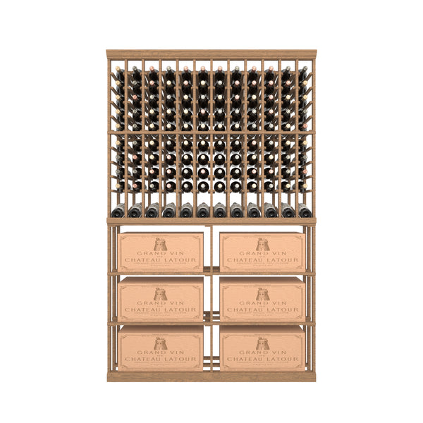 12 Column Rack & CASE with Display Row - 750ml Bottles