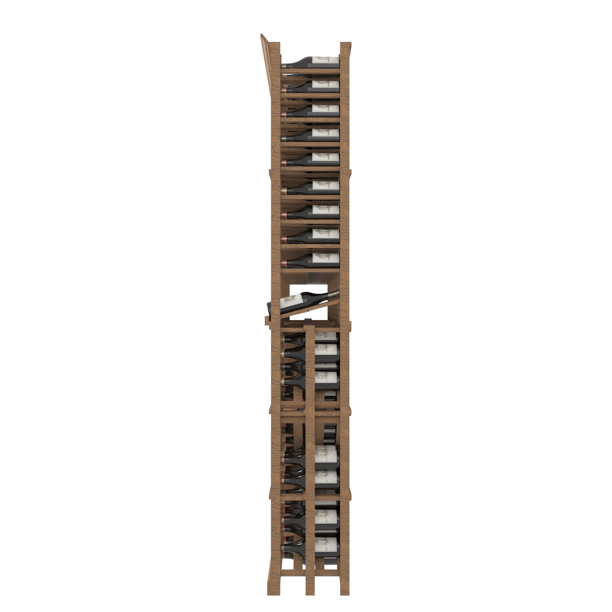 12 Column Rack & CASE + BIN with Display Row - 750ml Bottles