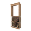 Arch BACONOIR & 8 Column Half-height Individual Bottle Wood Rack