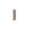 Individual Bottle Wood Wine Rack | 1 Column, 9 Rows - Magnum