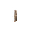 Individual full bottle wood Wine Rack - 01 Column 10 rows