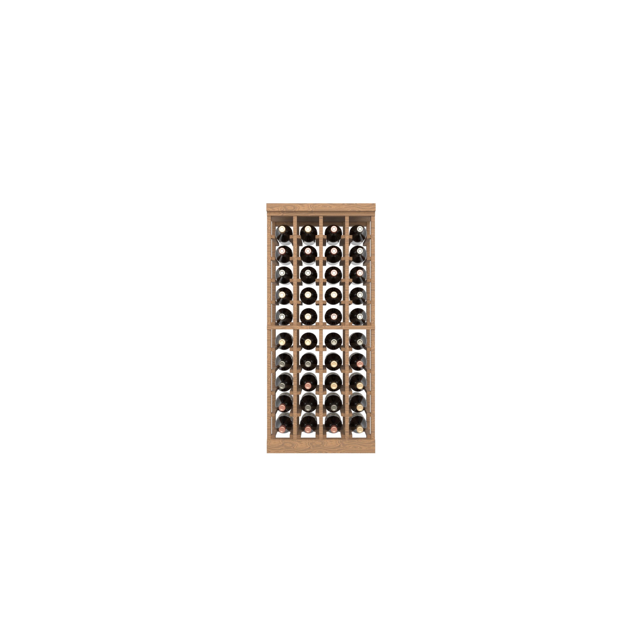 04 Column Base Rack With Countertop - 750ml Bottles
