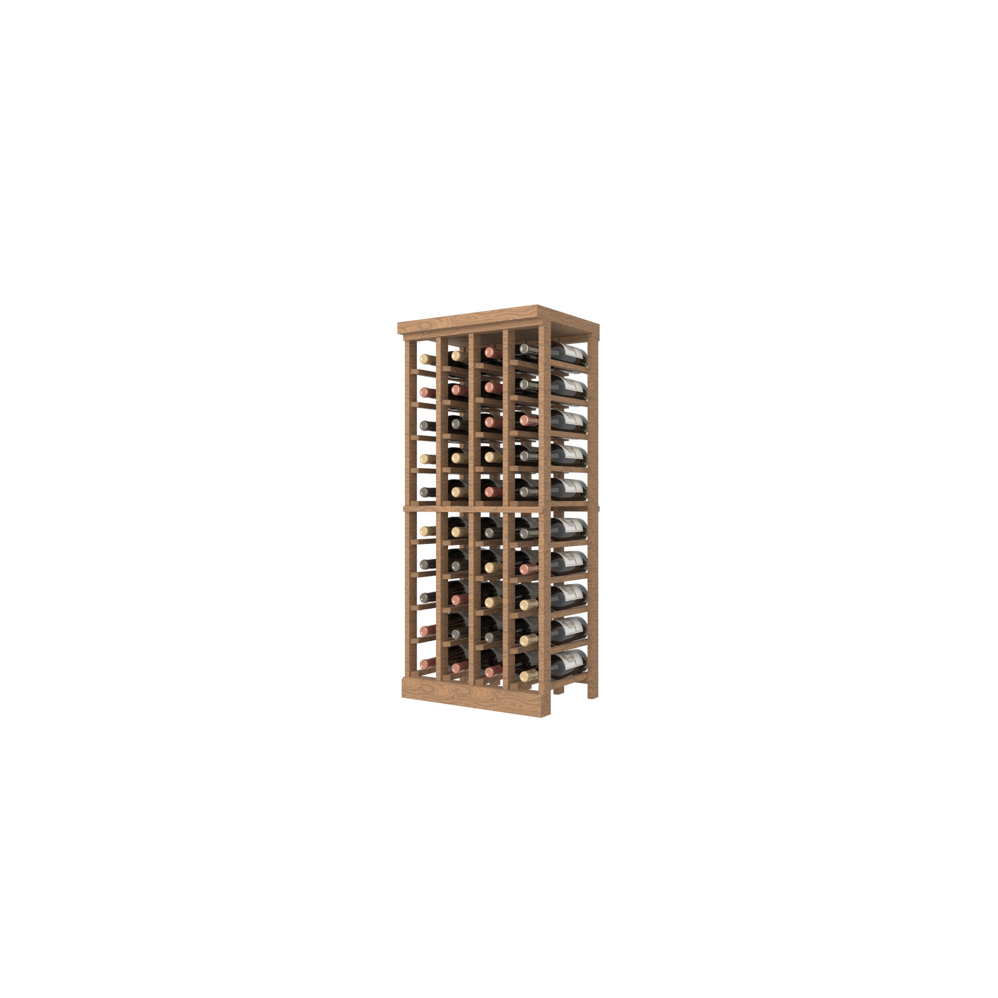 04 Column Base Rack With Countertop - 750ml Bottles