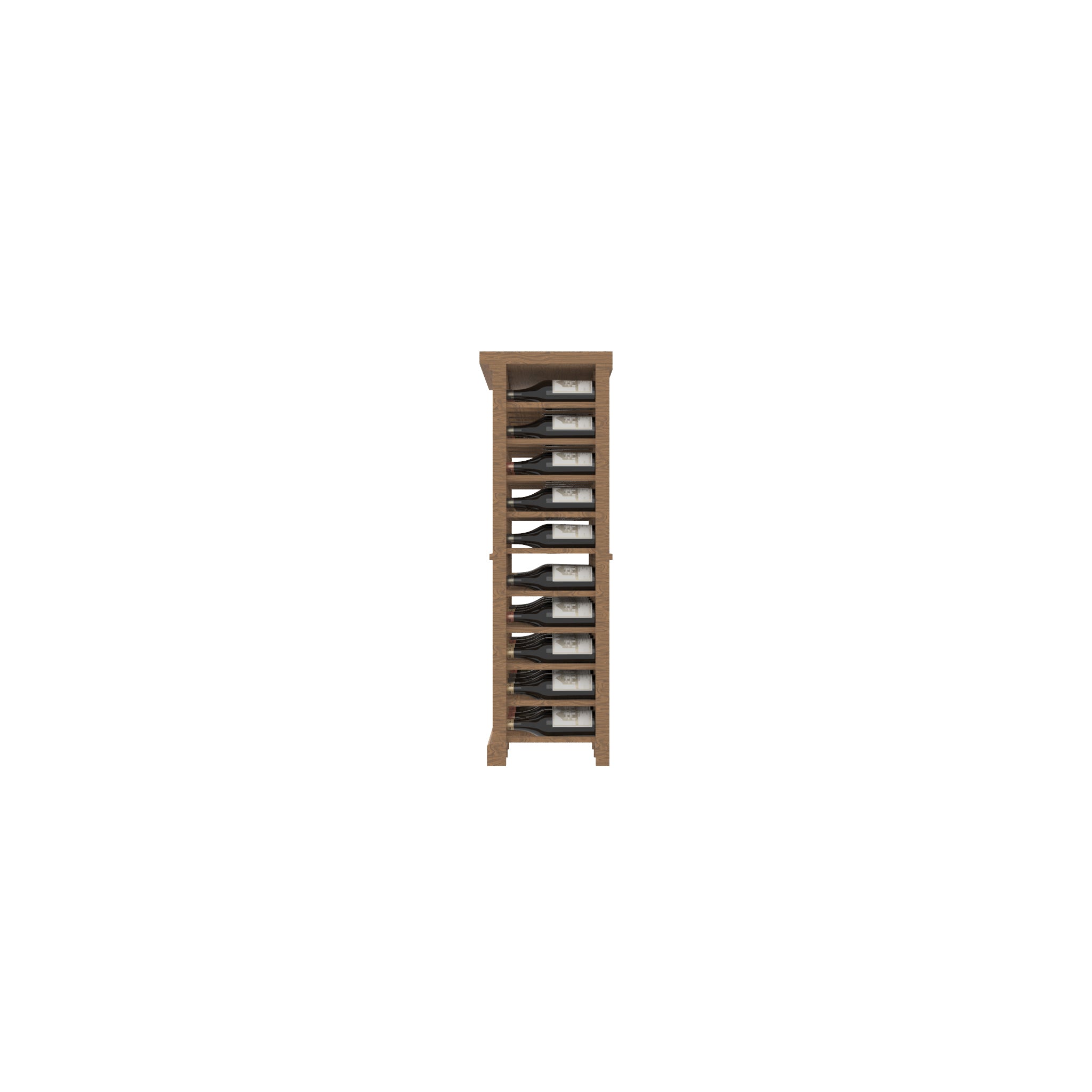04 Column Base Rack With Countertop - 750ml Bottles
