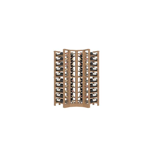04 Column Curved Corner Base Rack - 750ml Bottles