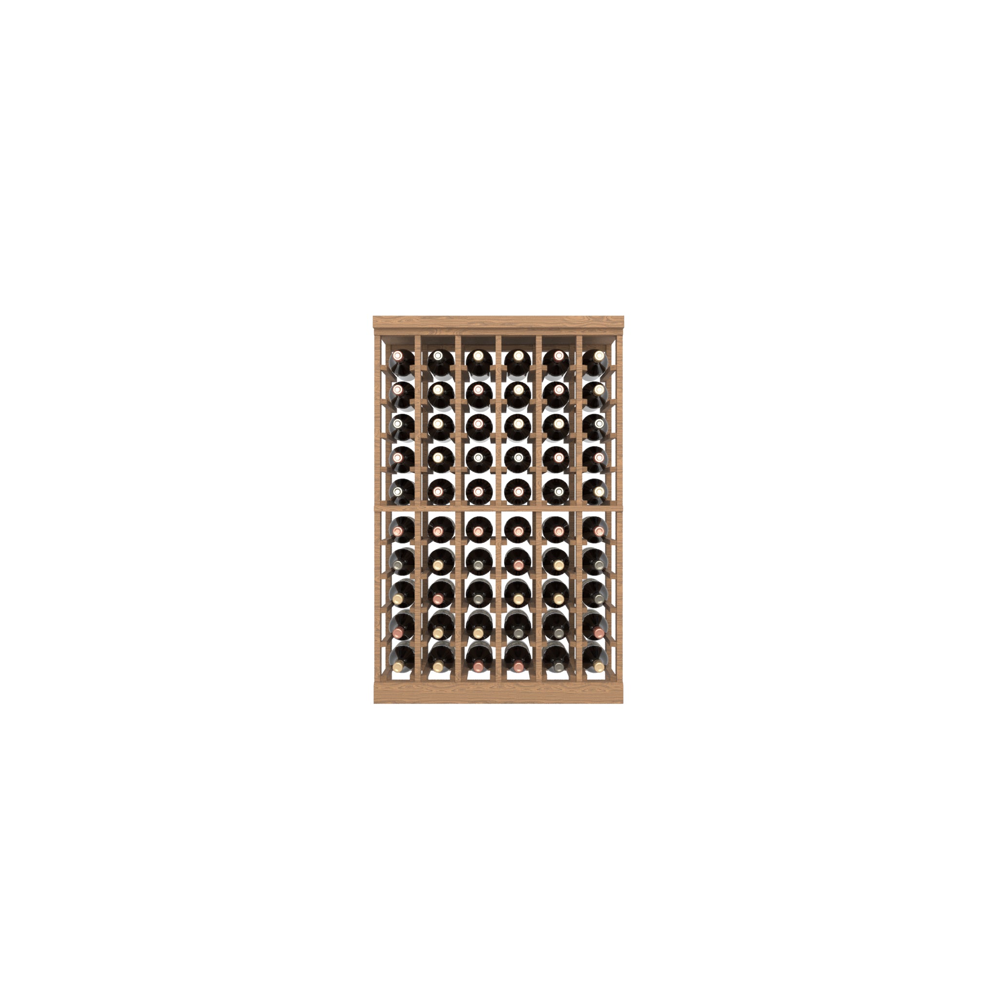 06 Column Base Rack With Countertop - 750ml Bottles