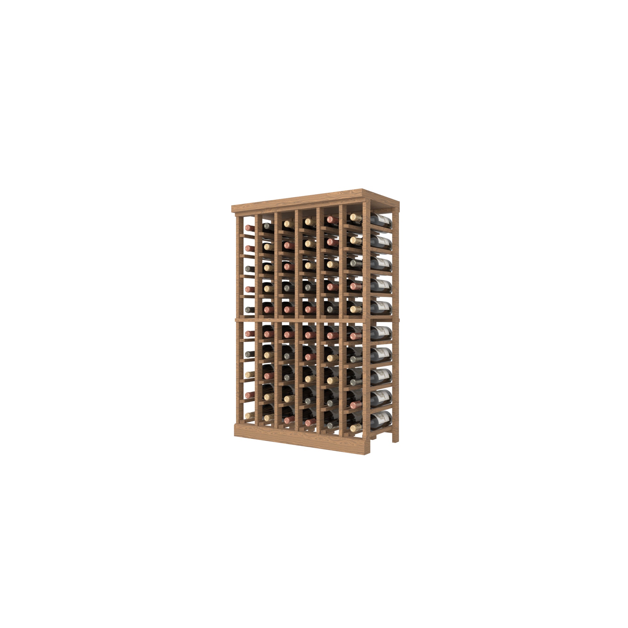 06 Column Base Rack With Countertop - 750ml Bottles