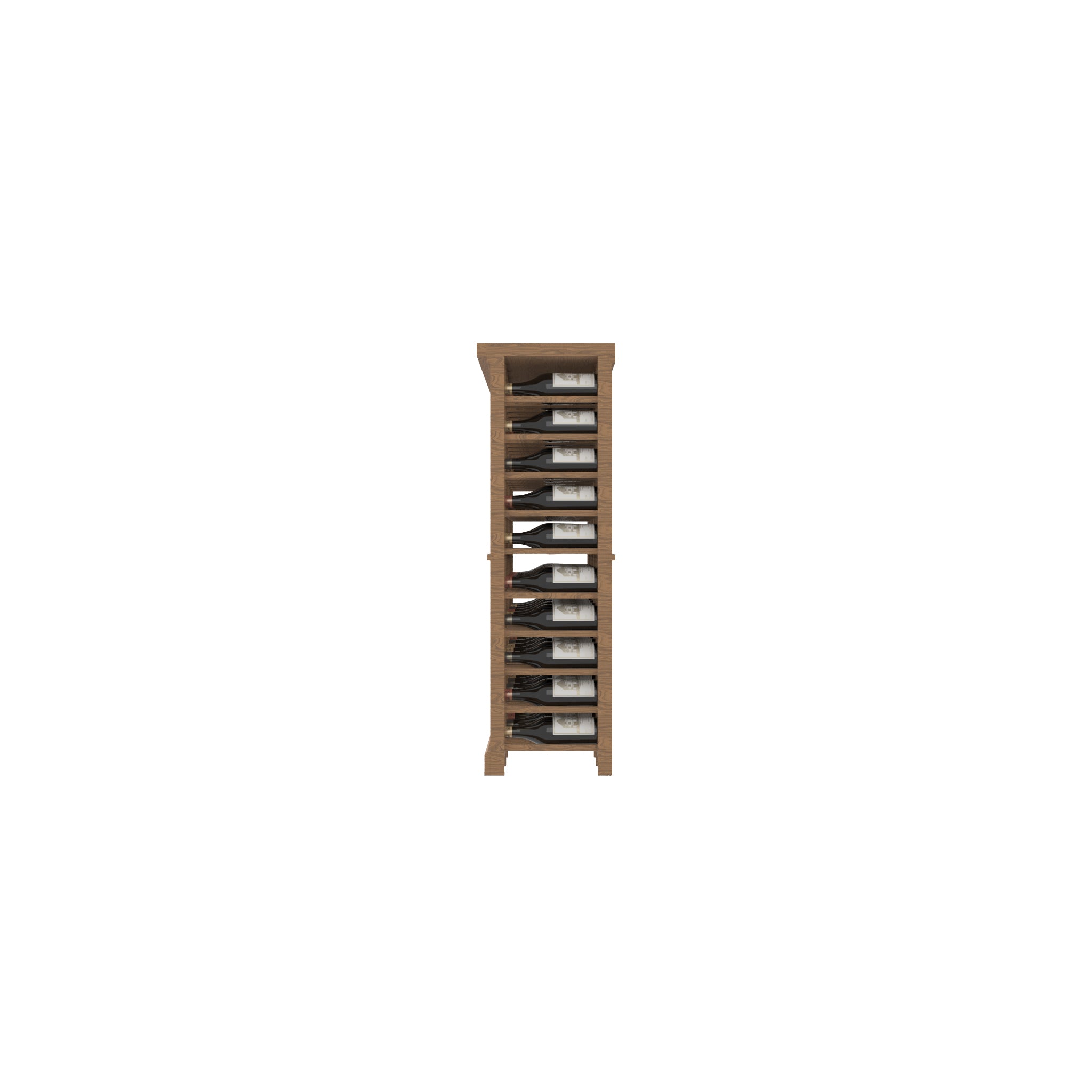 06 Column Base Rack With Countertop - 750ml Bottles