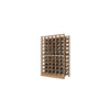 Individual Bottle Premium Wood Wine Rack | 6 Column, 10 Rows 