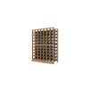 Individual bottle wood Wine Rack - 7 Column 10 rows