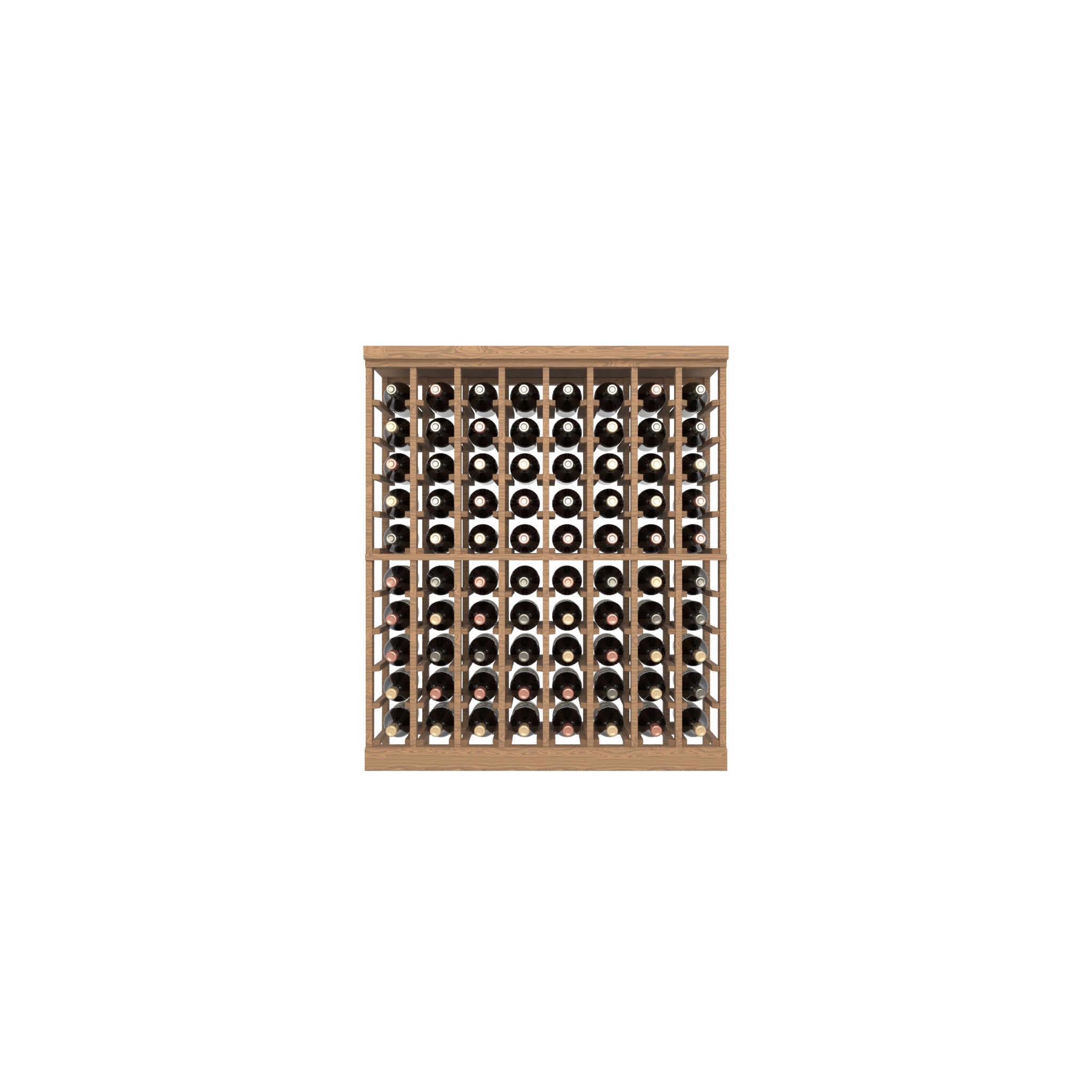 08 Column Base Rack With Countertop - 750ml Bottles