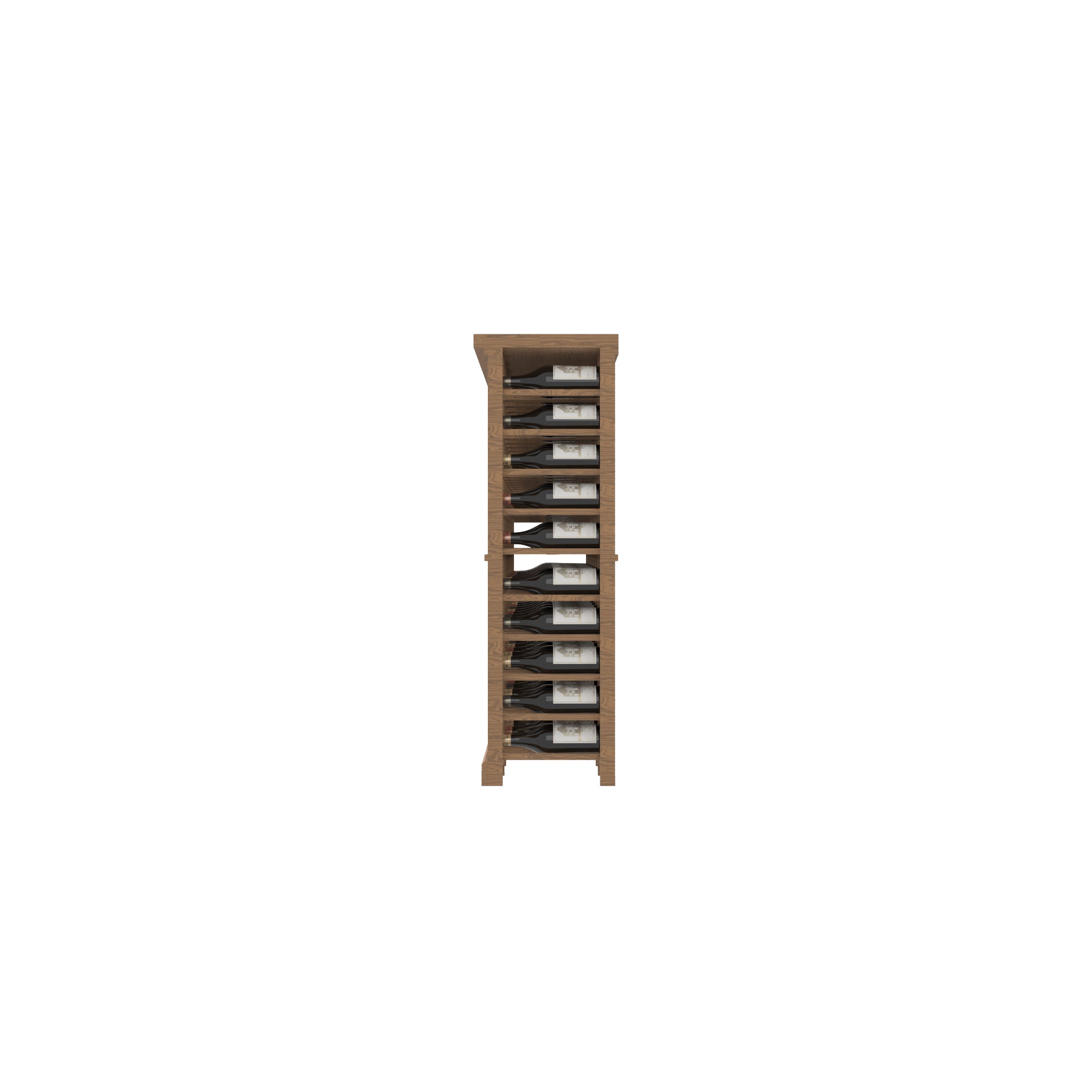 08 Column Base Rack With Countertop - 750ml Bottles