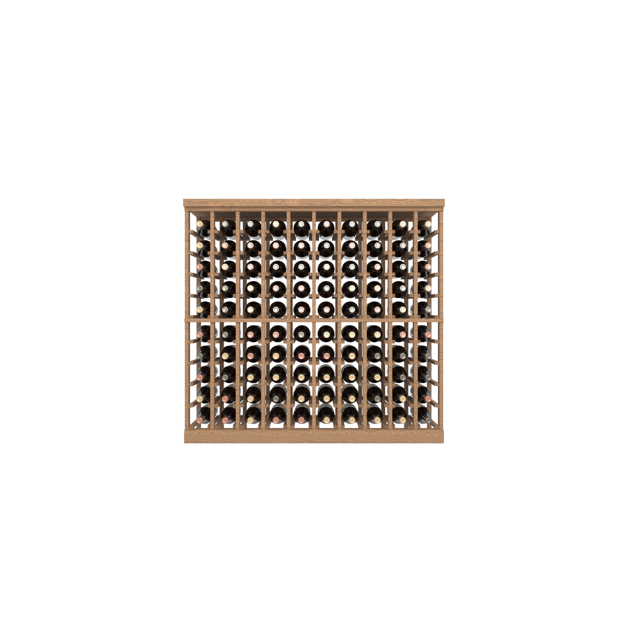 10 Column Base Rack With Countertop - 750ml Bottles
