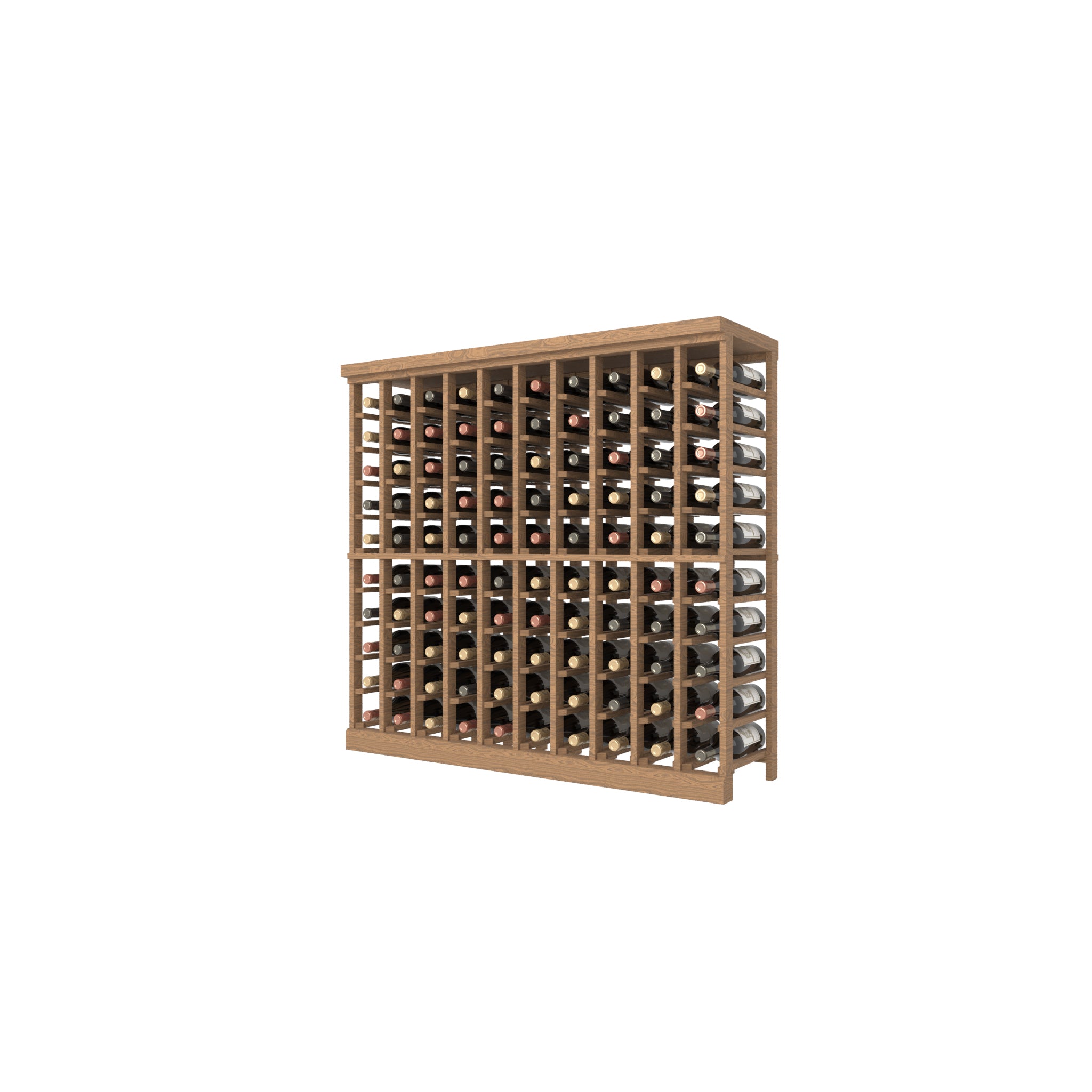 10 Column Base Rack With Countertop - 750ml Bottles