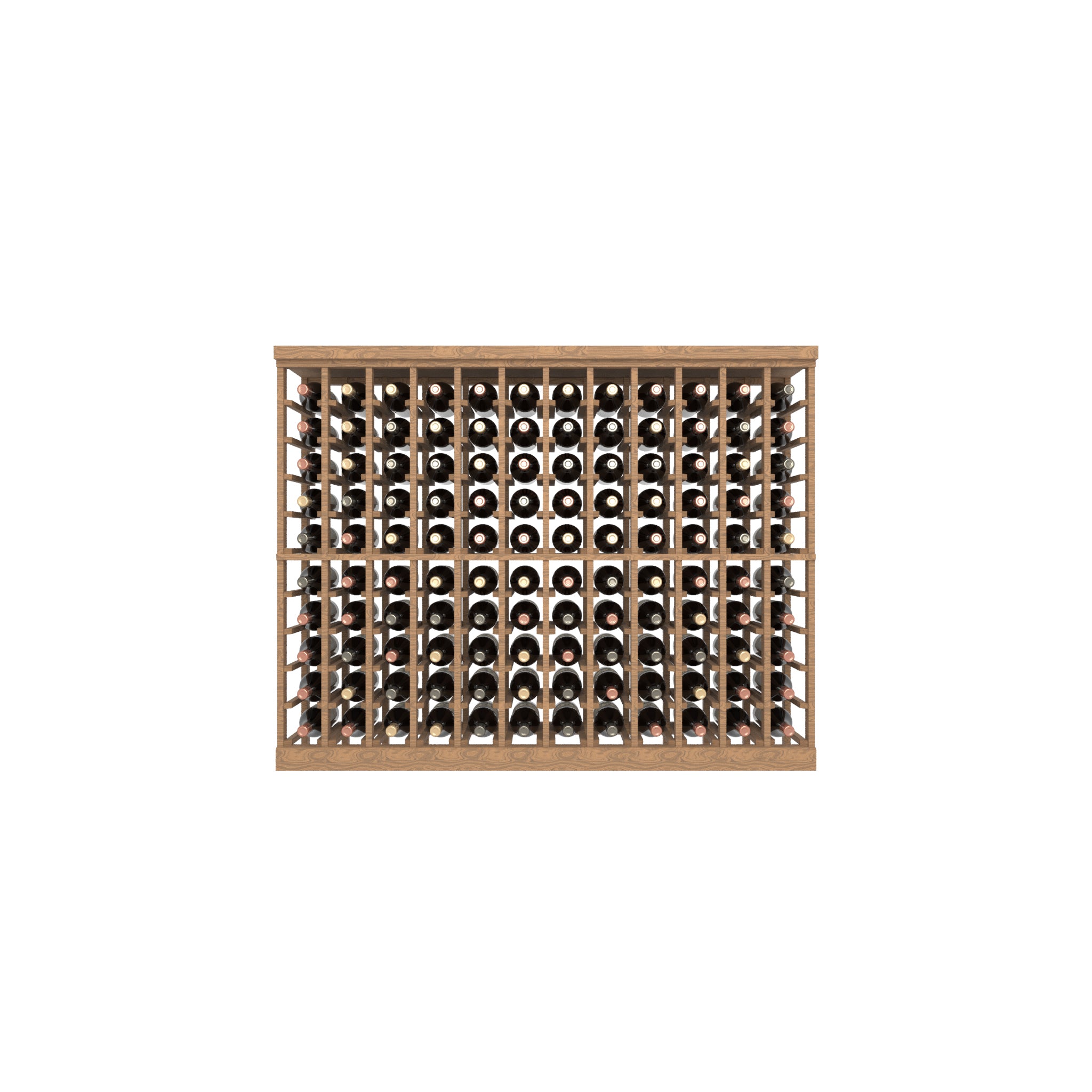 12 Column Base Rack With Countertop - 750ml Bottles
