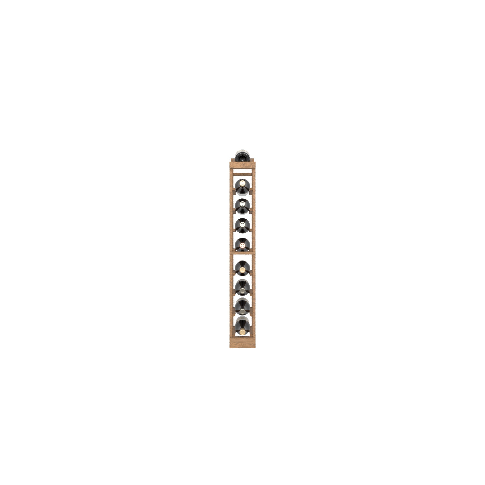 01 Column Base Rack with Display Row - Magnum Bottles