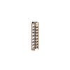 Individual full bottle wood Wine Rack with a display row - 01 Column 11 rows - Magnum Bottles