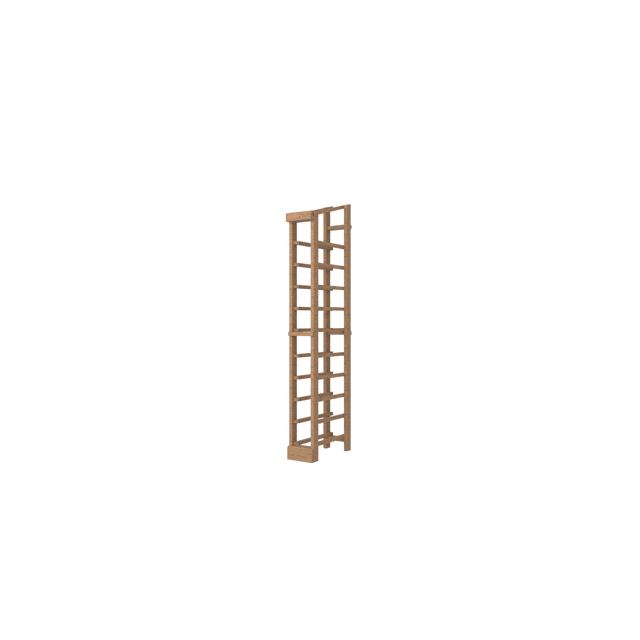 01 Column Base Rack with Display Row - 750ml Bottles