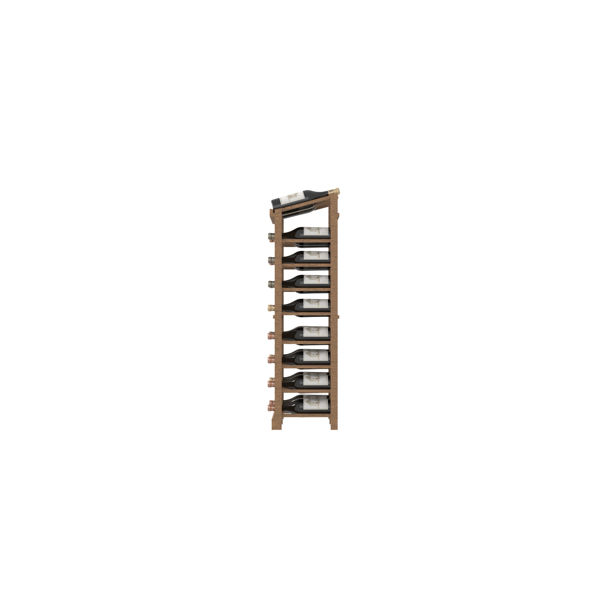 02 Column Base Rack with Display Row - Magnum Bottles