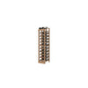 Individual full bottle wood Wine Rack with a display row - 02 Column 11 rows