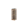 	Individual Bottle Wood Wine Rack with Display Row | 3 Column, 9 Rows MAgnum Bottles