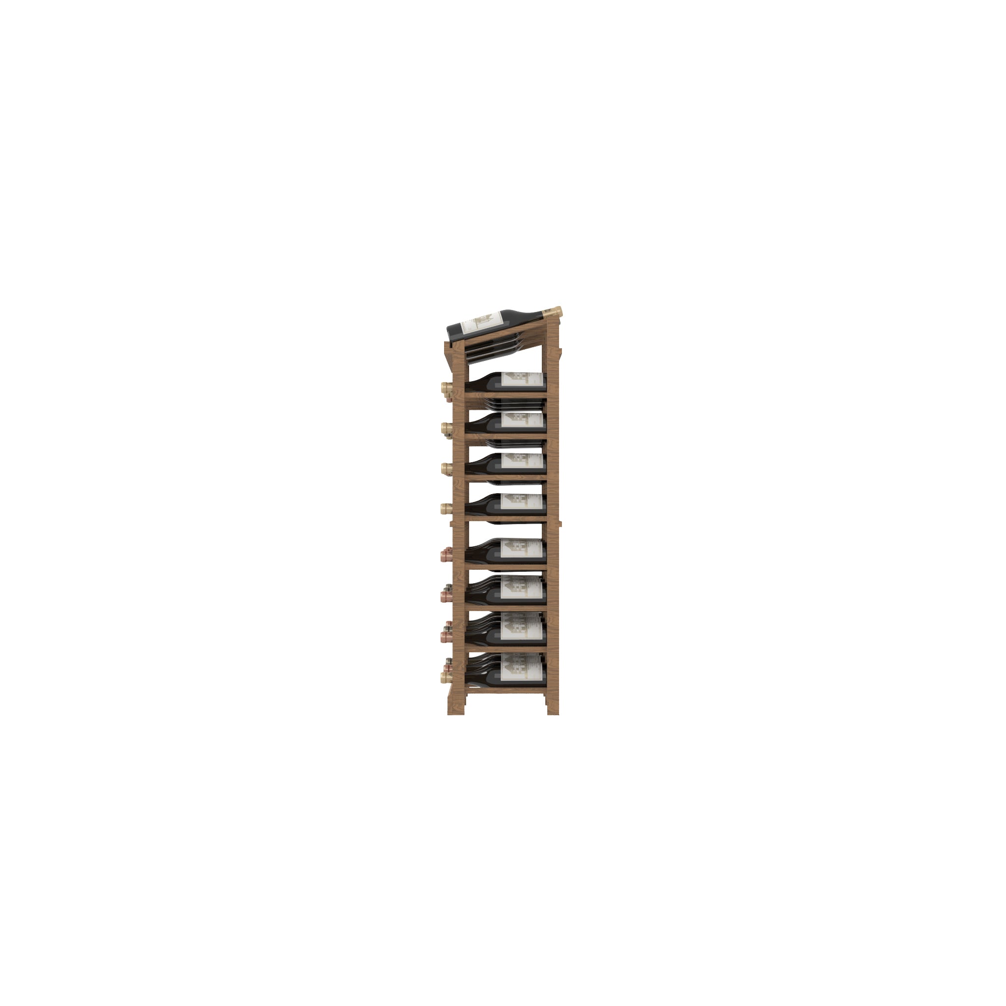 03 Column Base Rack with Display Row - Magnum Bottles