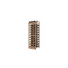 Individual Bottle Wood Wine Rack with display row | 3 Column, 10 Rows 