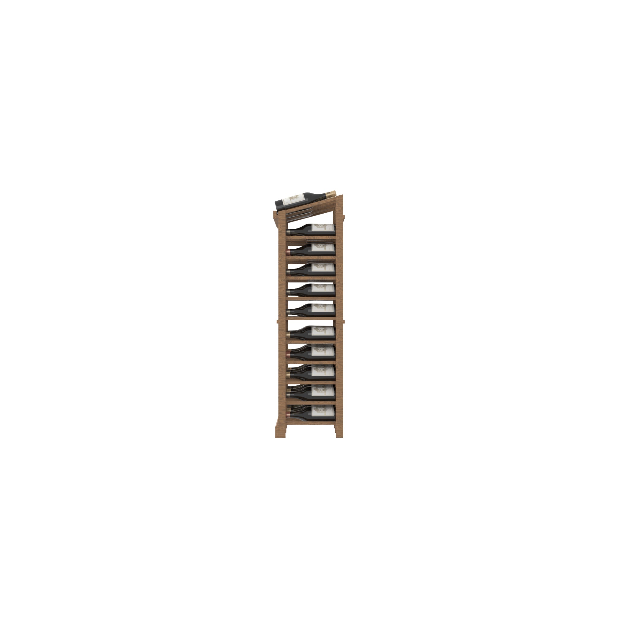 03 Column Base Rack with Display Row - 750ml Bottles