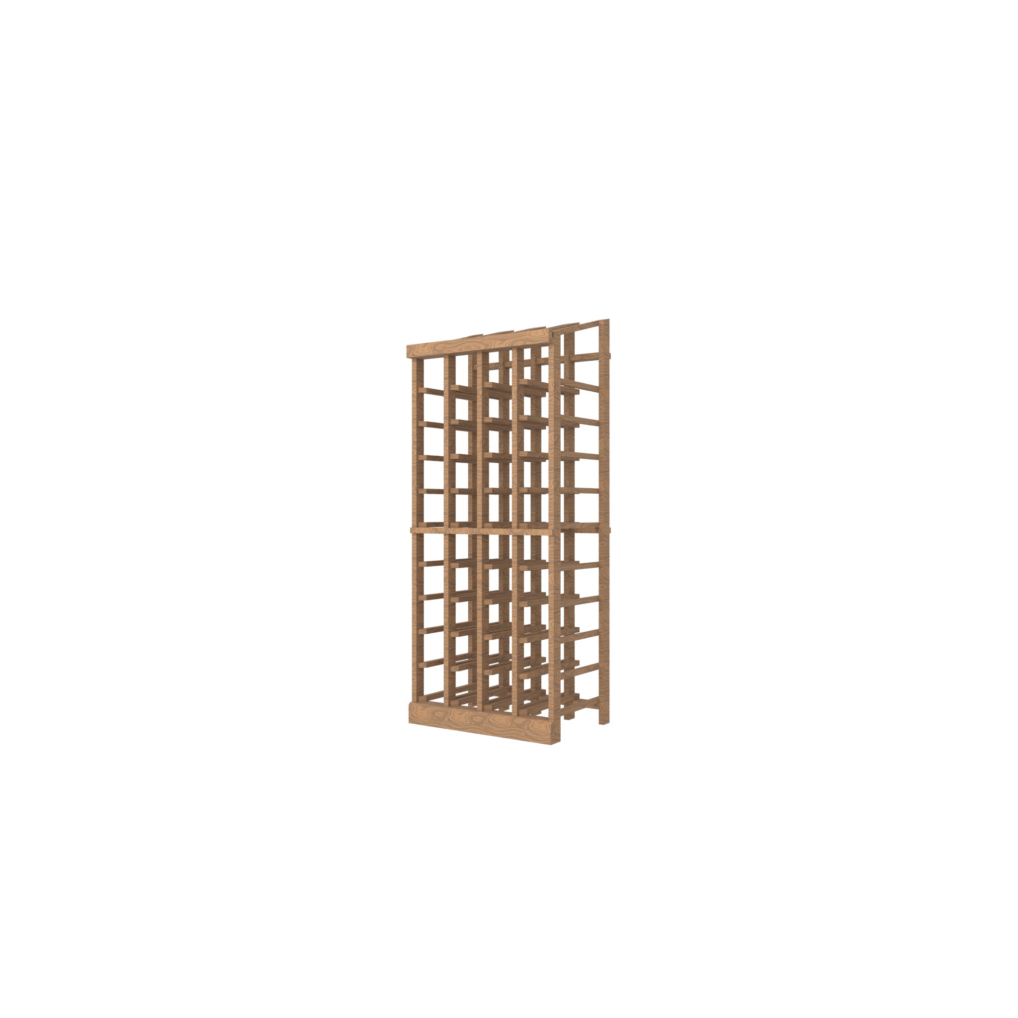04 Column Base Rack with Display Row - 750ml Bottles