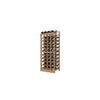 	Individual Bottle Wood Wine Rack with Display Row | 4 Column, 11 Rows 