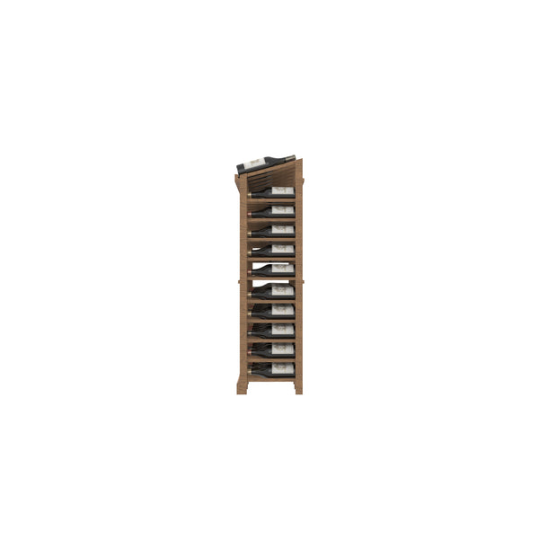 08 Column Base Rack with Display Row - 750ml Bottles