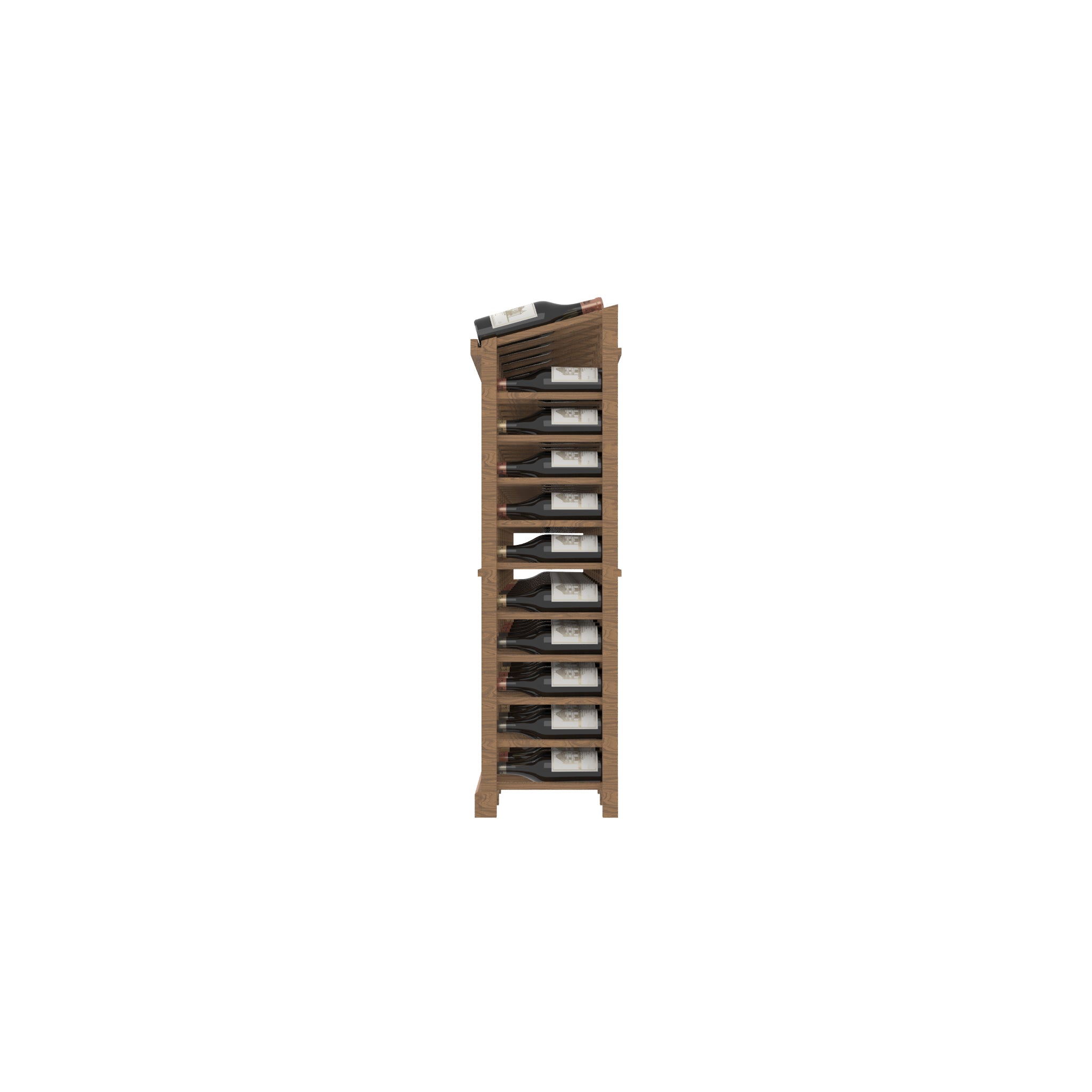11 Column Base Rack with Display Row - 750ml Bottles