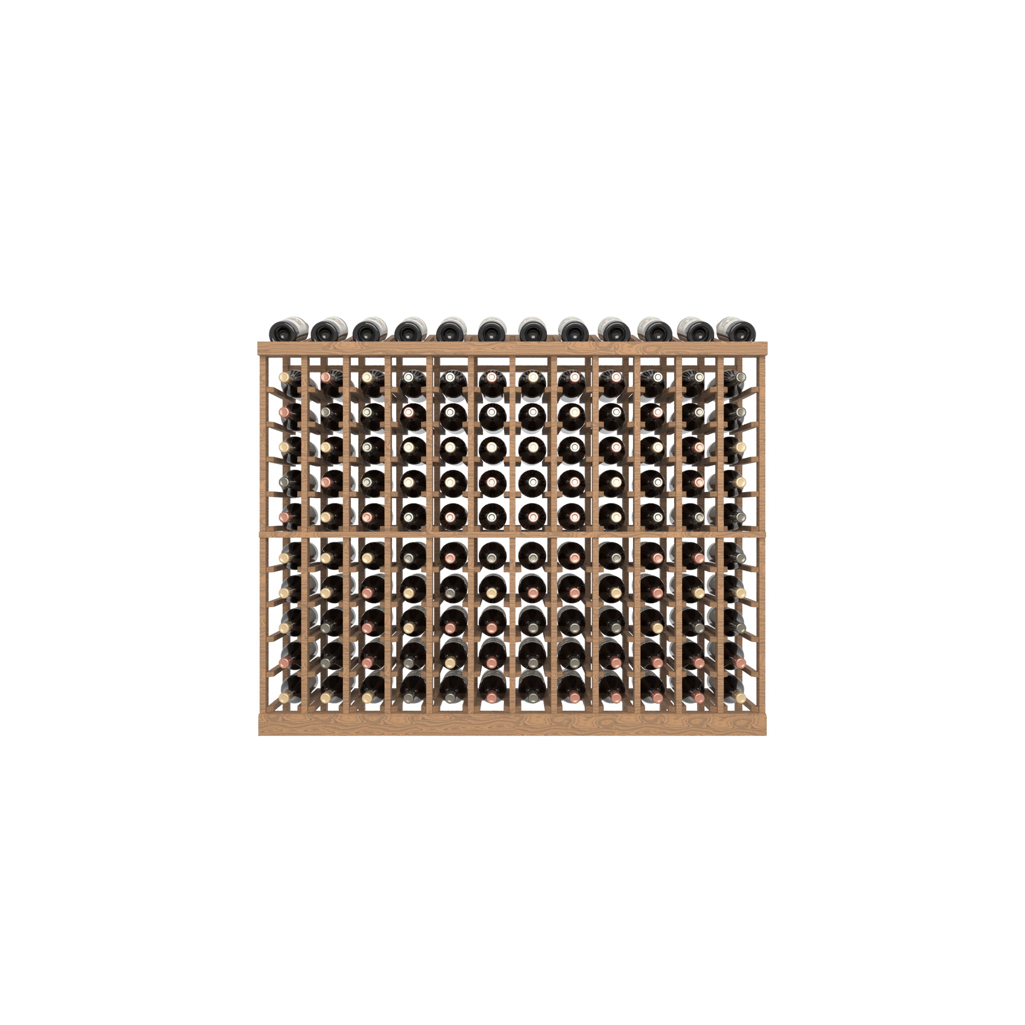 12 Column Base Rack with Display Row - 750ml Bottles